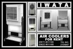 Air Coolers Event Rental Hire Manila Philippines